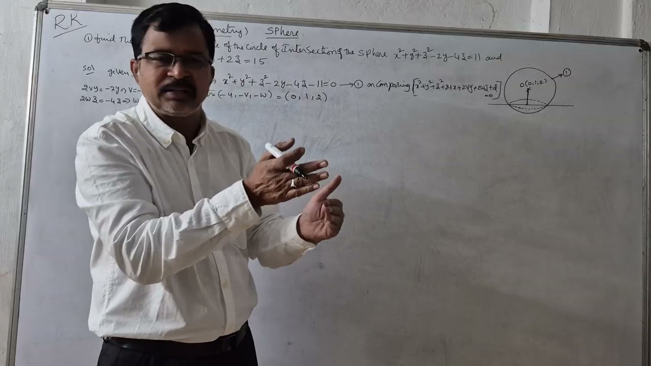 Solid geometry. Sphere chapter 1 BSc maths