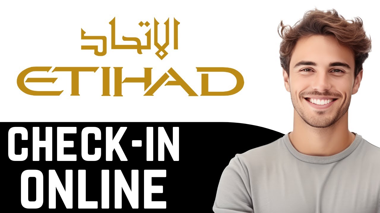 How To Check In Etihad Airways Online - STEP BY STEP