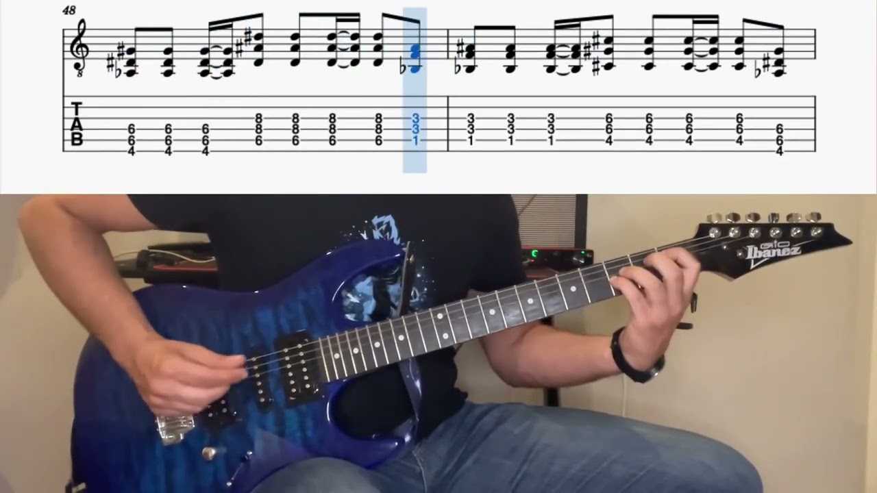 Green Day - Boulevard Of Broken Dreams Guitar cover