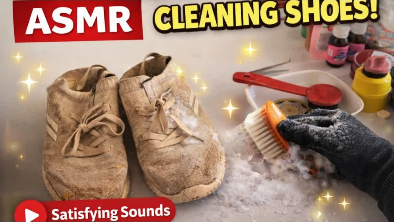 “These Shoes Were DISGUSTING… Watch This (ASMR)”