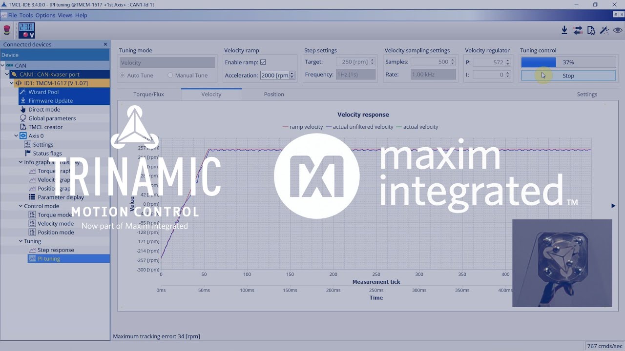 Trinamic's Automatic Tuning Tool