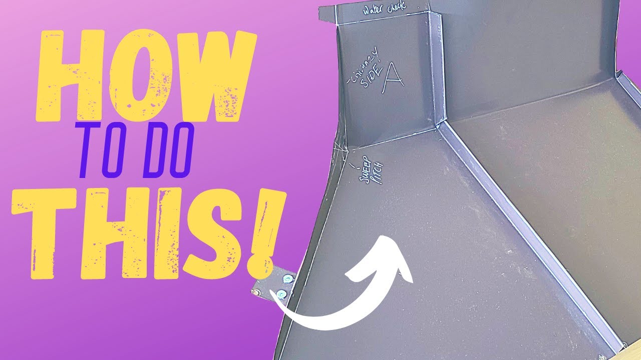 HOW TO INSTALL CHIMNEY FLASHING WITH STANDING SEAM METAL ROOFING SERIES (FRONT CORNER)PART 3