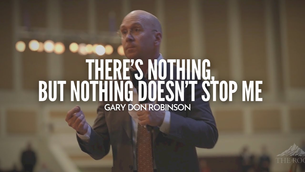 APOSTOLIC PREACHING - THERE IS NOTHING BUT NOTHING DOESN'T STOP ME - GARY ROBINSON - NO LIMITS 2023