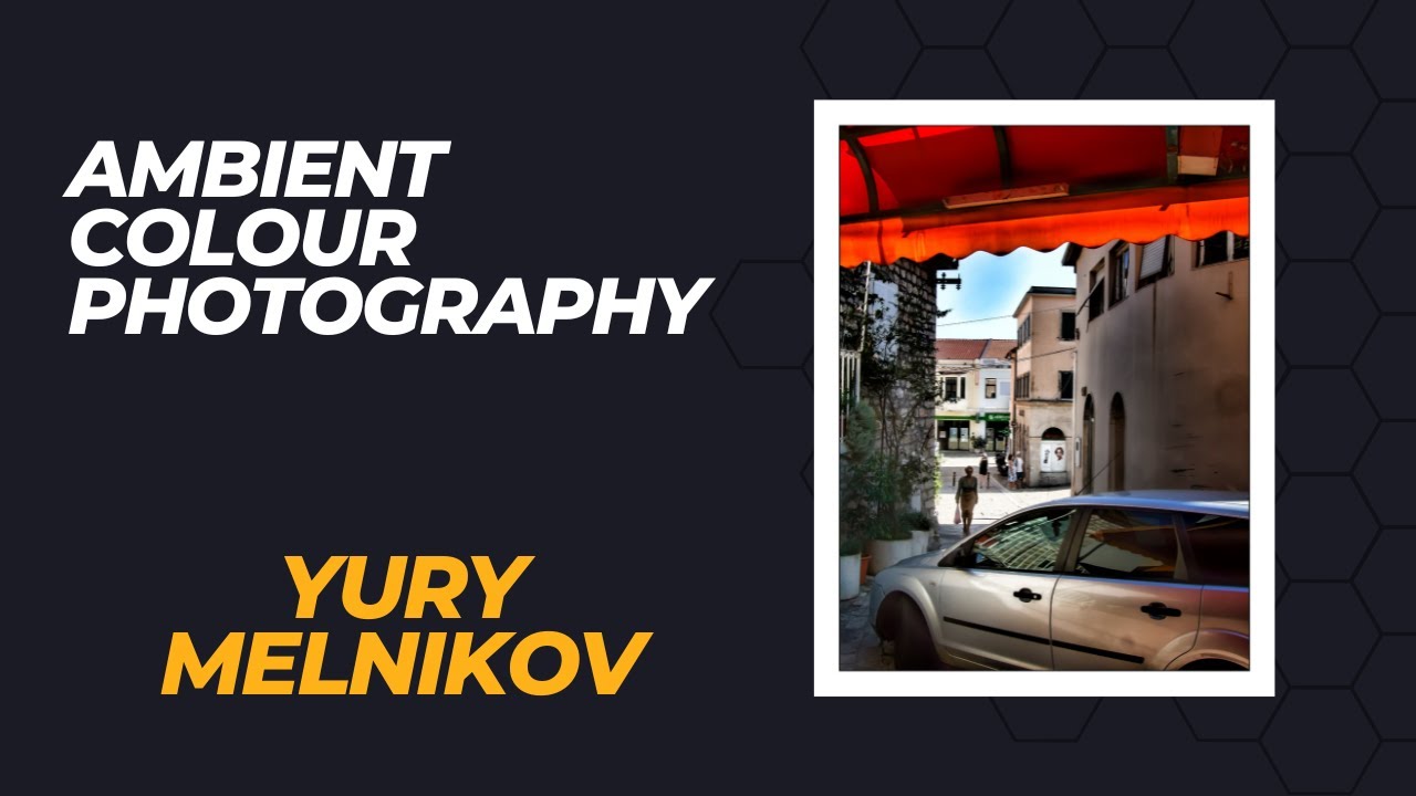 Ambient street photography in colour