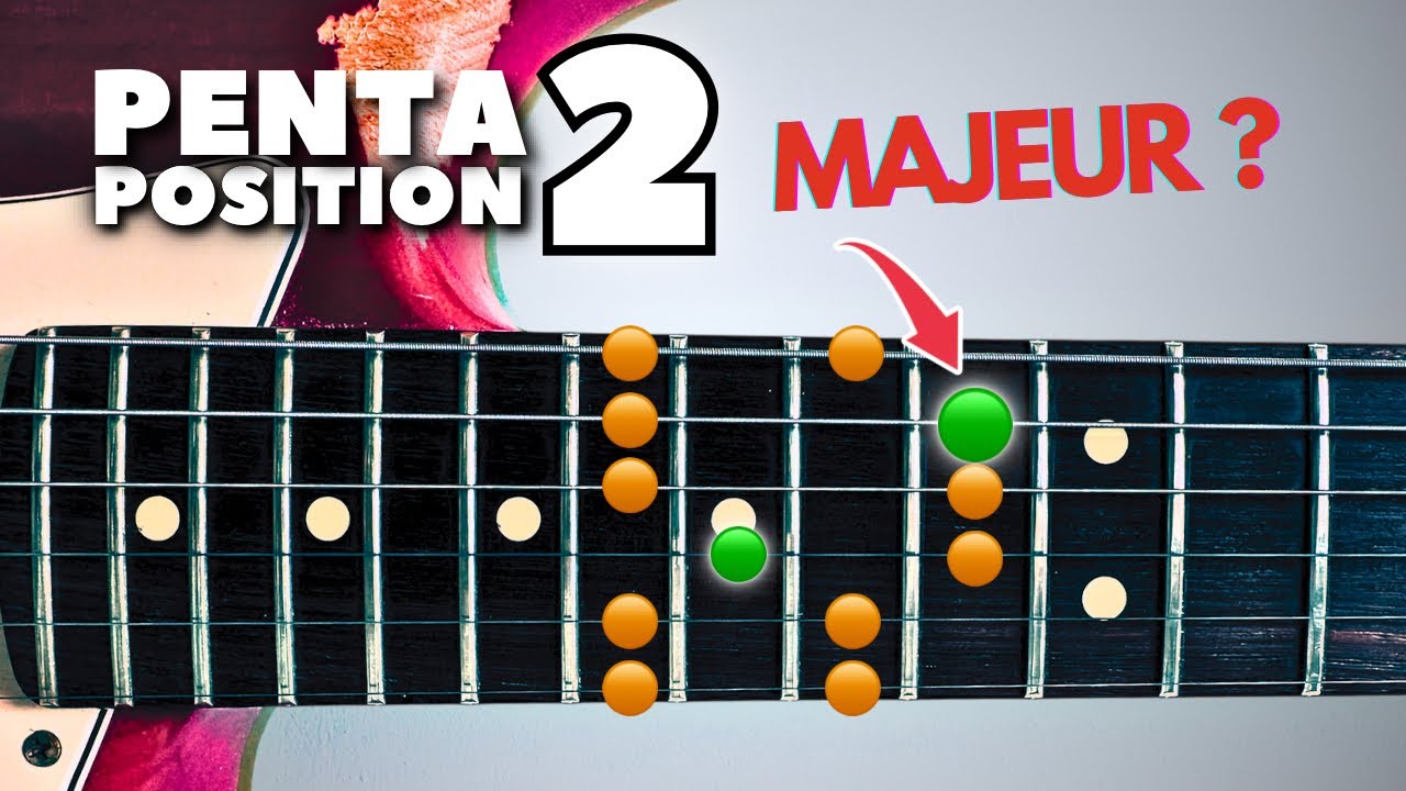 La Gamme Pentatonique (+ phrases) - position 2