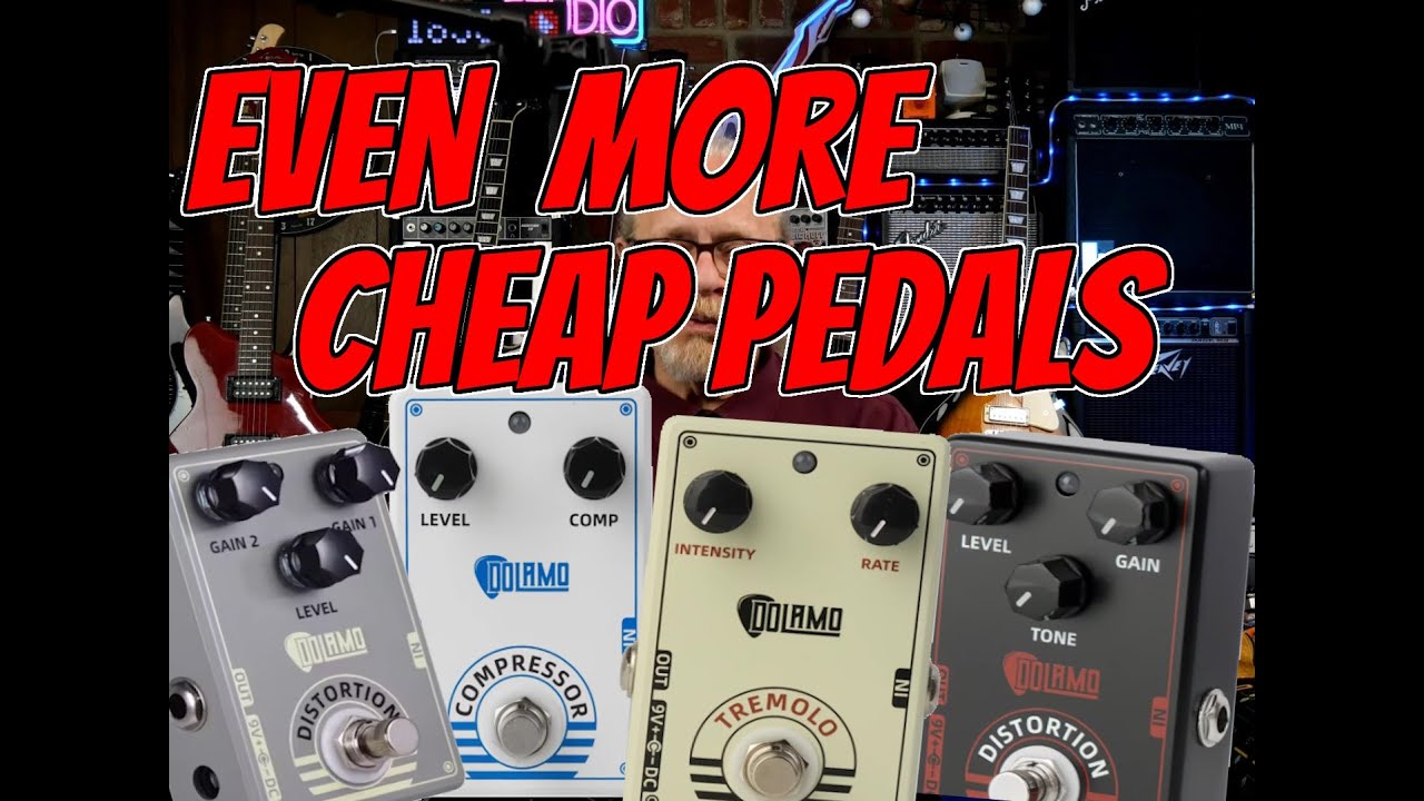 More Cheap Pedals from Temu! Dolamo Pedal Demos and Reviews #guitar #guitarpedal