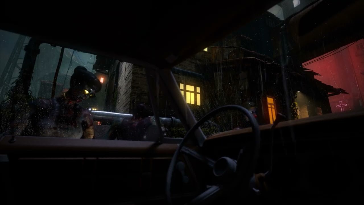 Zombie Apocalypse Ambience | Rain, Thunder & Scary Undead Sounds