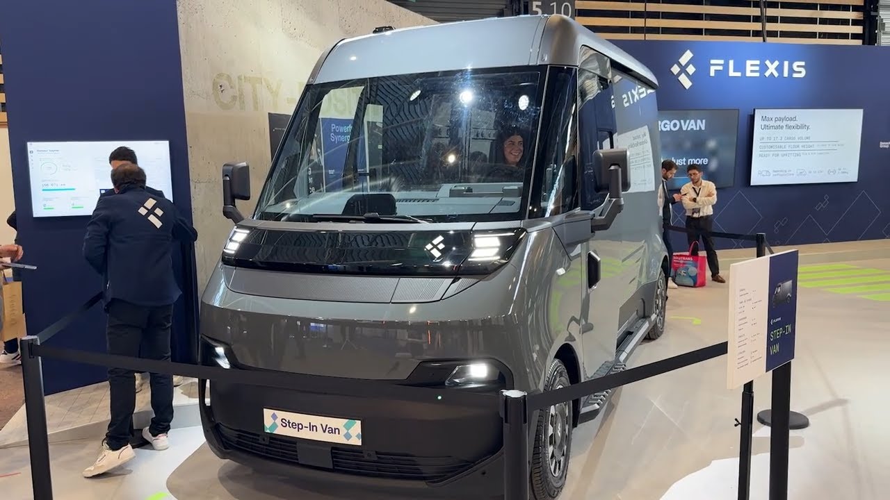 Flexis Step IN Van (2026 г.) &ndash; Интерьер и экстерьер | Солутранс 2025 Лион