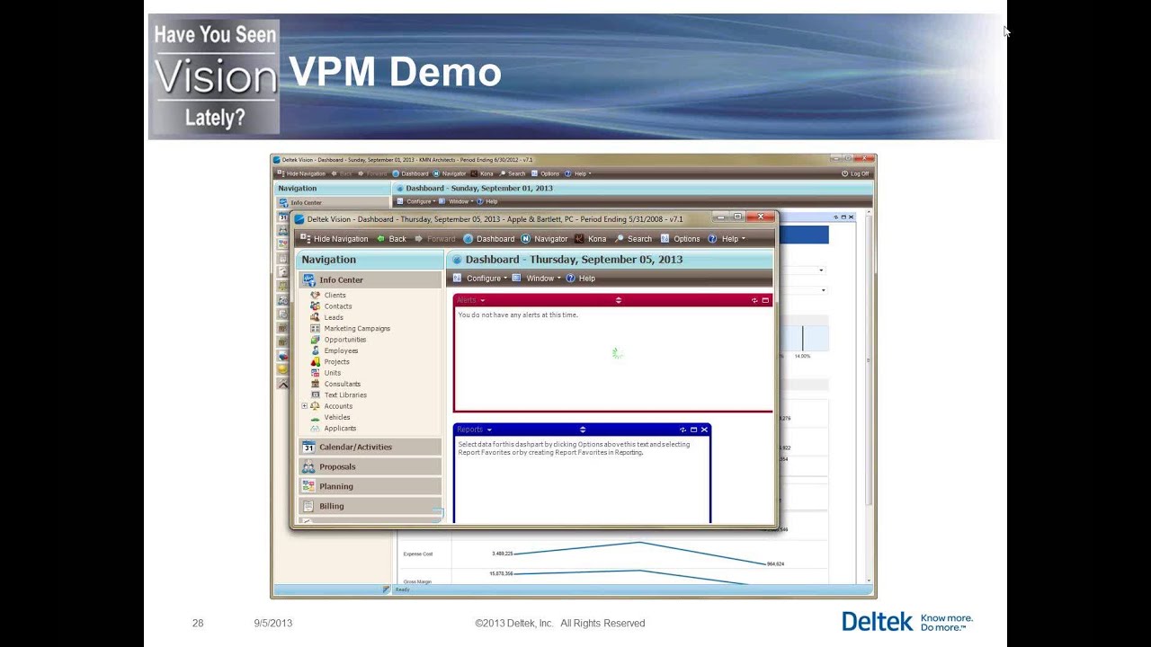 CCG - Deltek Vision - What's New in Vision 7.1 - Product Demo