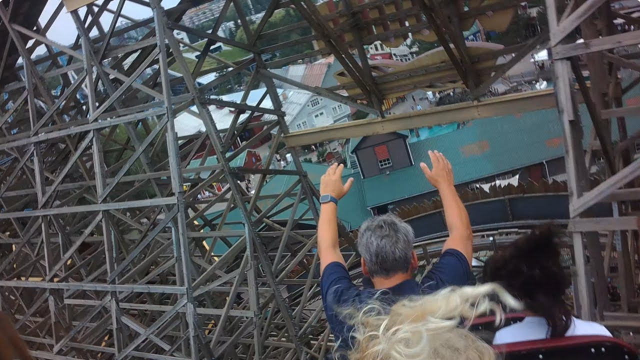 Wodan Timbur Coaster - Europa Park - Row 5 (4K HD POV) - September 2024