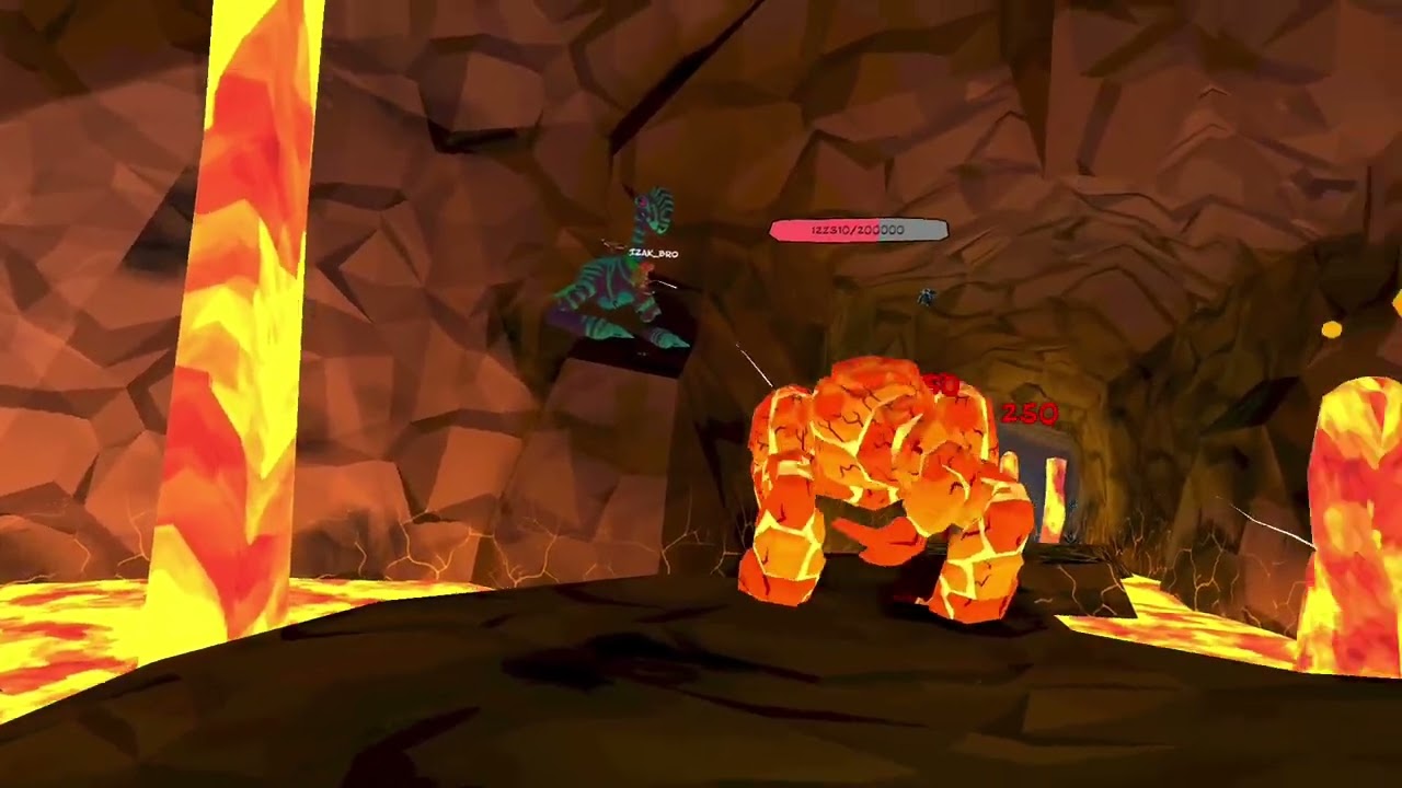 Killing Magmadon!!!!