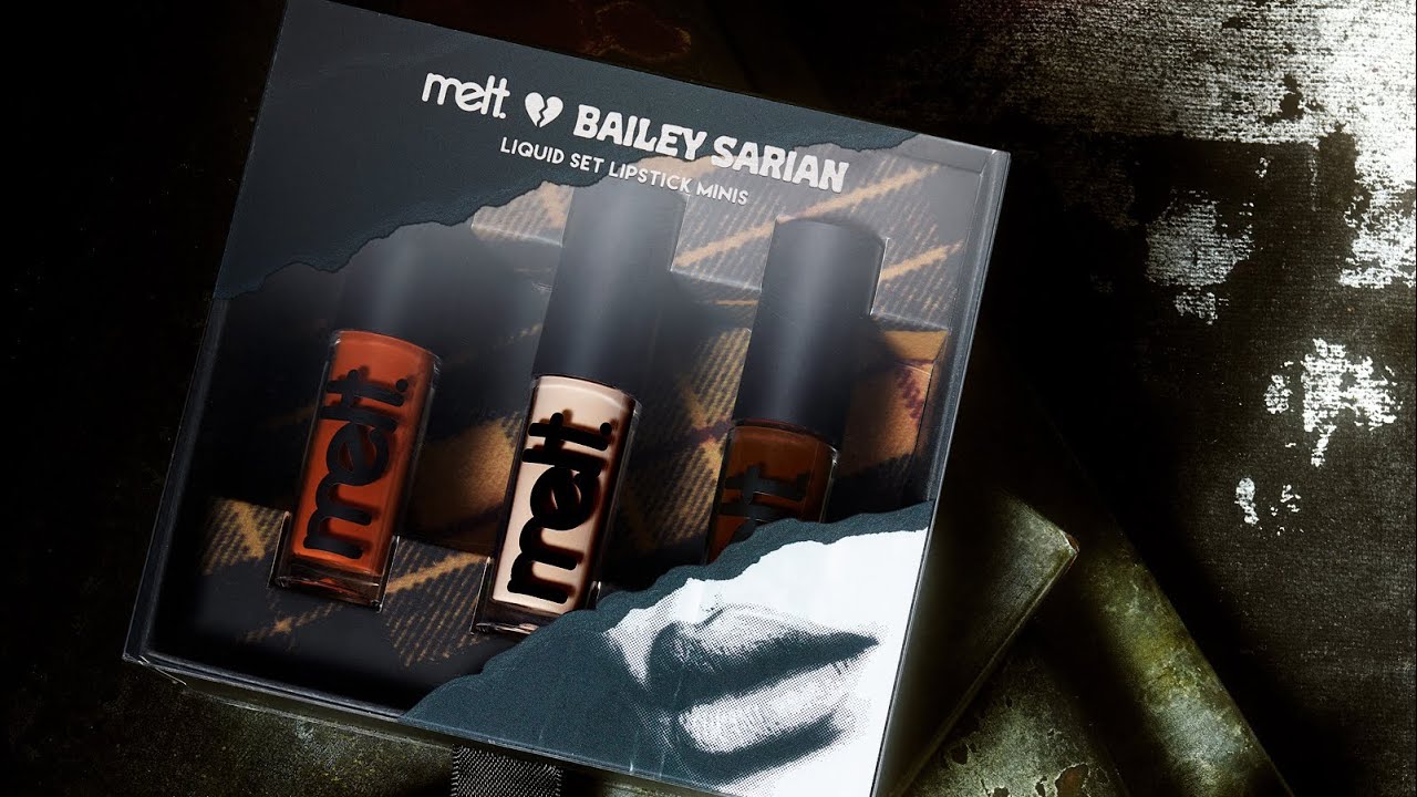 Lora tries on the Deadly Kiss Mini Liquid Lipstick set from the Melt x Bailey Sarian collection