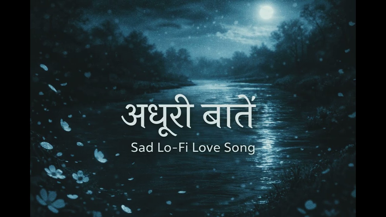 अधूरी बातें | Sad Lofi Love Song | Slowed + Reverb | Hindi Original #AdhooriBaatein#SadLofiSong