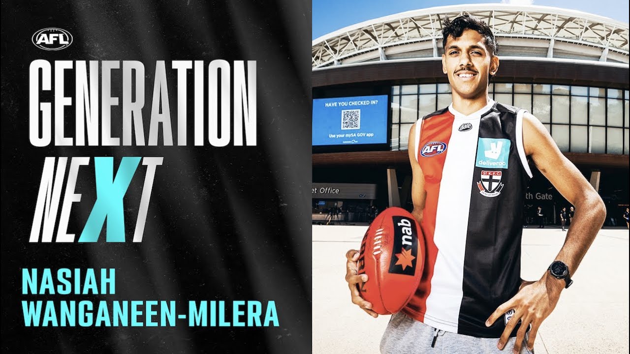 Welcome to St Kilda: Nasiah Wanganeen-Milera highlights | 2021 NAB AFL Draft | AFL