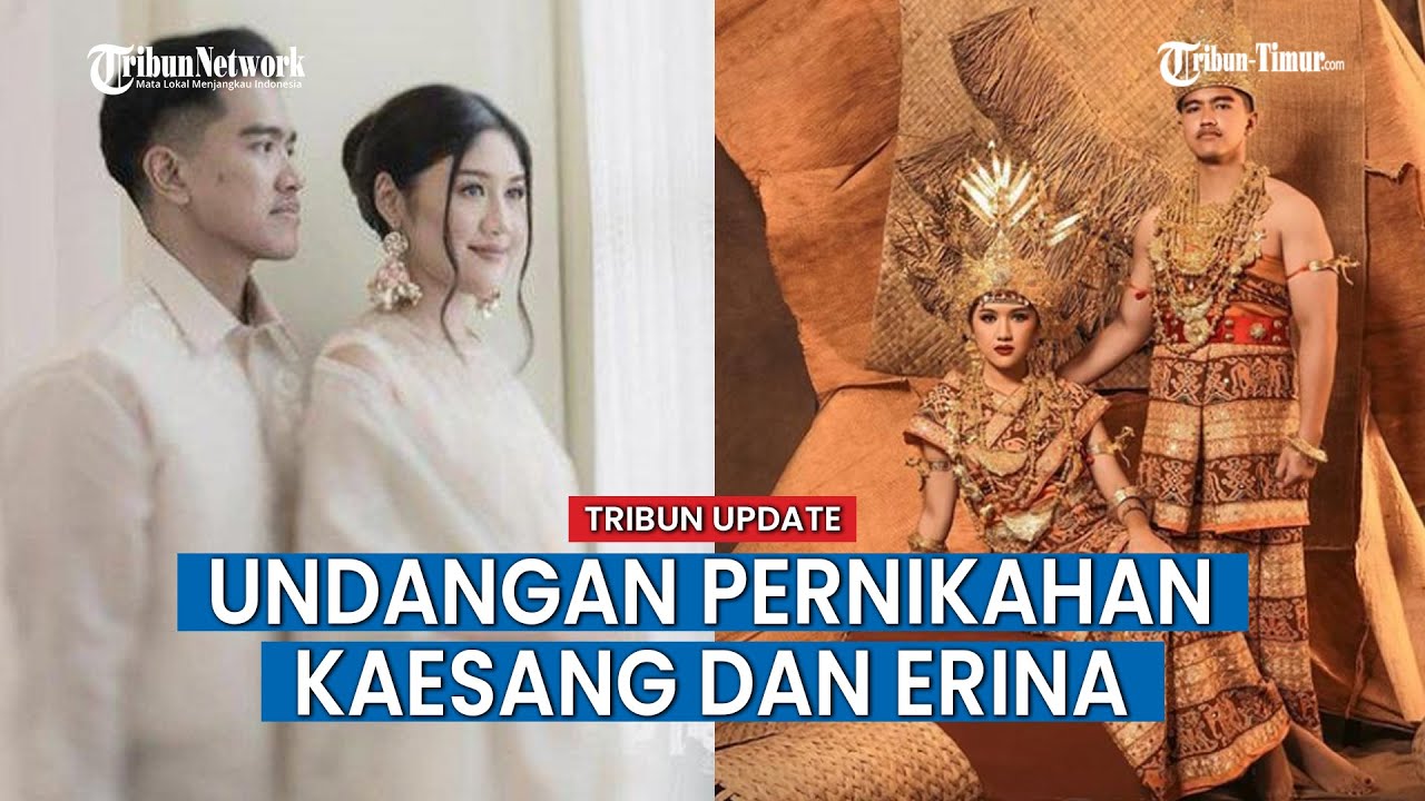 Undangan Pernikahan Kaesang dan Erina Pakai Barcode, Gibran: Tidak Ada Undangan Digital