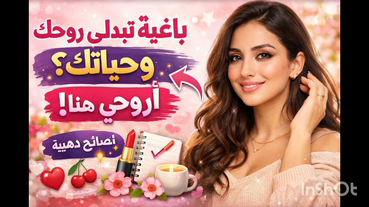 راكِ باغية تبدّلي روحك وحياتك للأفضل وما تعرفيش منين تبداي؟ أرواحي هنا 🍒💄