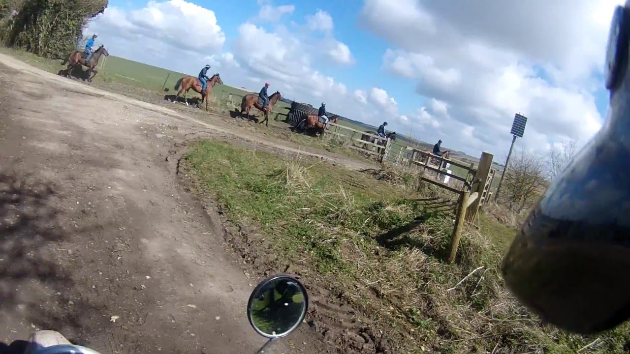 Upper Lambourn - Drain Hill & Postdown Lane (Byway, S-N)
