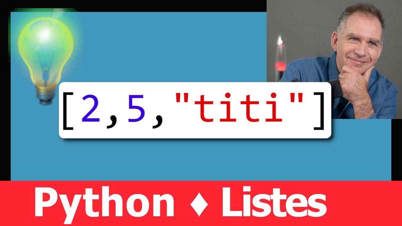 liste en python • L'essentiel de ce qu'il faut savoir • cours lycée • algorithmique • programmation