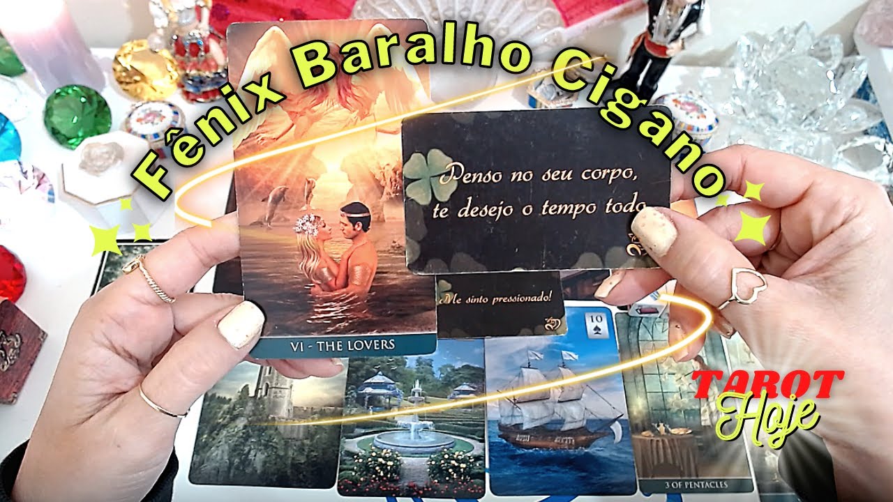 💖😍ELE (A) VEM FALAR COMIGO TAROT? O QUE VAI FALAR? 🔮Baralho Cigano e Tarot do Amor Responde