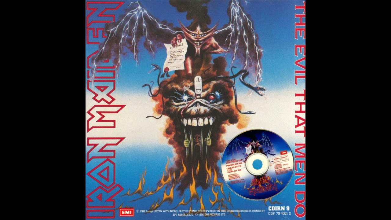 Iron Maiden | THE EVIL THAT MEN DO | Single (1988)