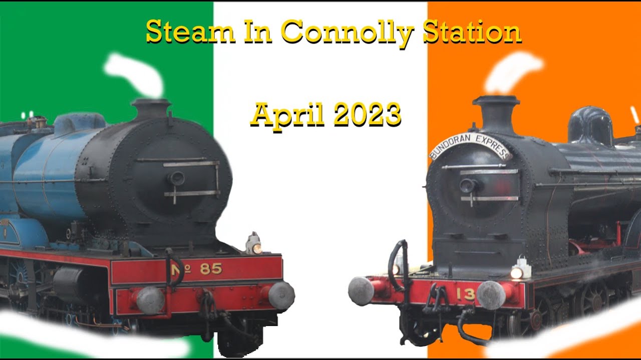 Steam In Connolly Station April 2023