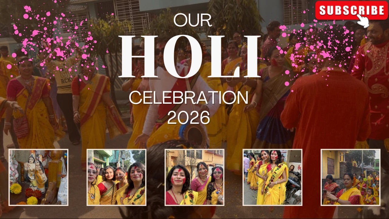 বসন্ত উৎসব॥Happy Holi ||🫟🎉  2026||
