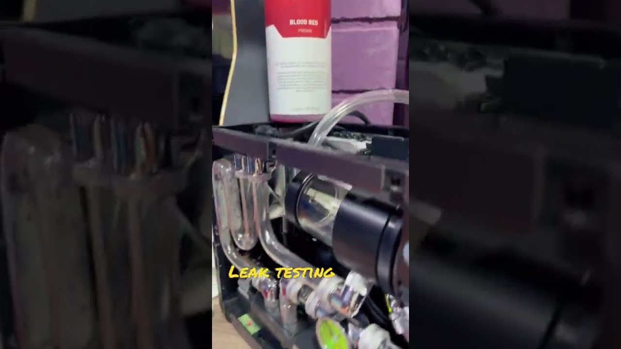 Leak test my wife&rsquo;s SFF PC using an EK leak tester
