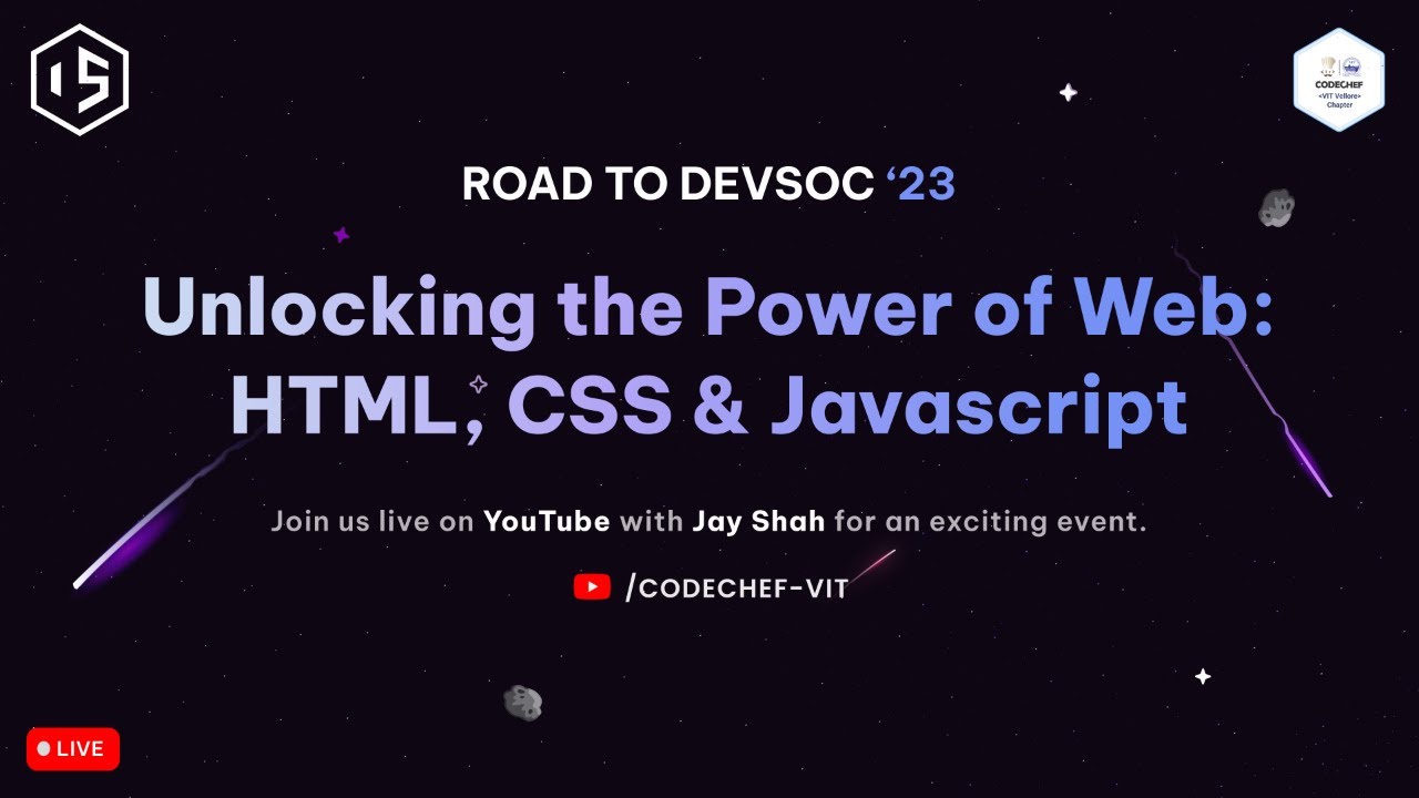Unlock the power of Web development : HTML, CSS & Javascript