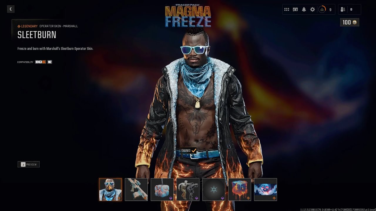 Tracer Pack: Magma Freeze Bundle - Store View Showcase - Black Ops 6 Season 2