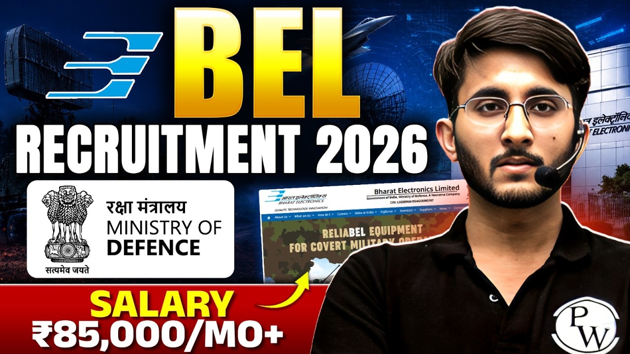 BEL Recruitment 2026 Notification Out | Eligibility, Exam Pattern, Syllabus & Salary Details
