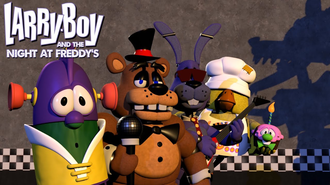 Larry-Boy And the Night At Freddy's - The 4th Member