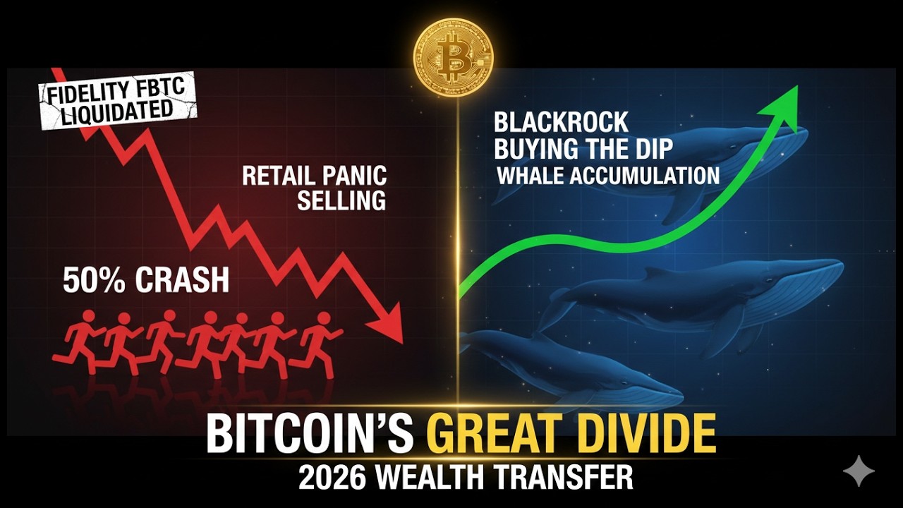 The Wealth Transfer Has Begun: The TRUTH About Bitcoin’s 50% Crash