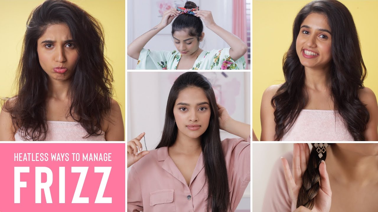 Show off your naturally frizzy and wavy hair with these hairstyle hacks | Ponytail and Braids