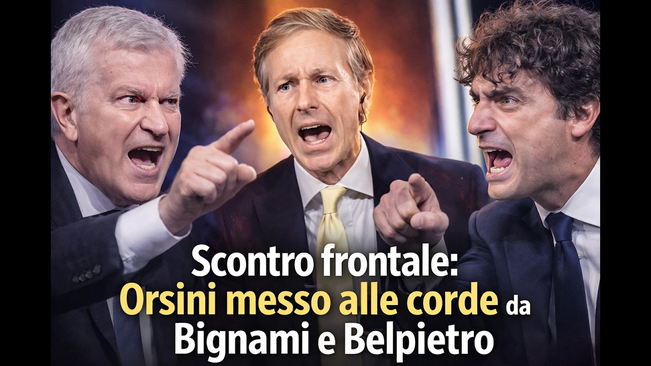 Botta e risposta tra Orsini, Bignami e Belpietro accende la discussione