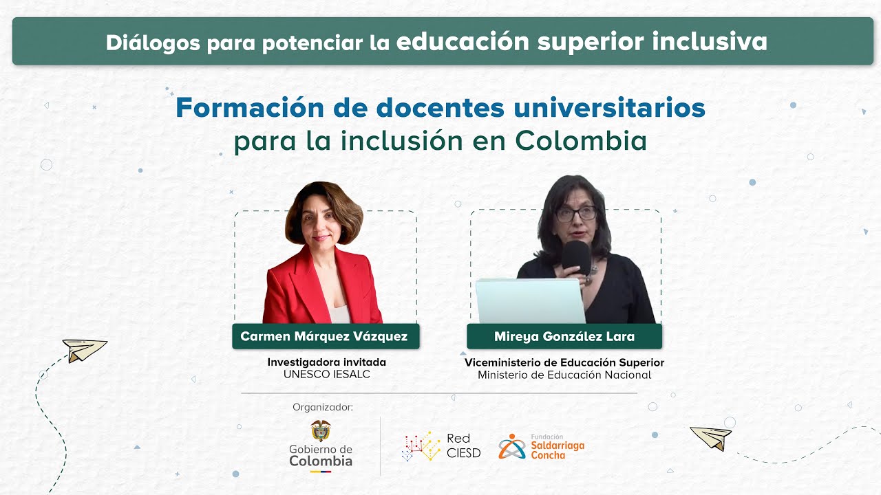 Formación de docentes universitarios para la inclusión en Colombia
