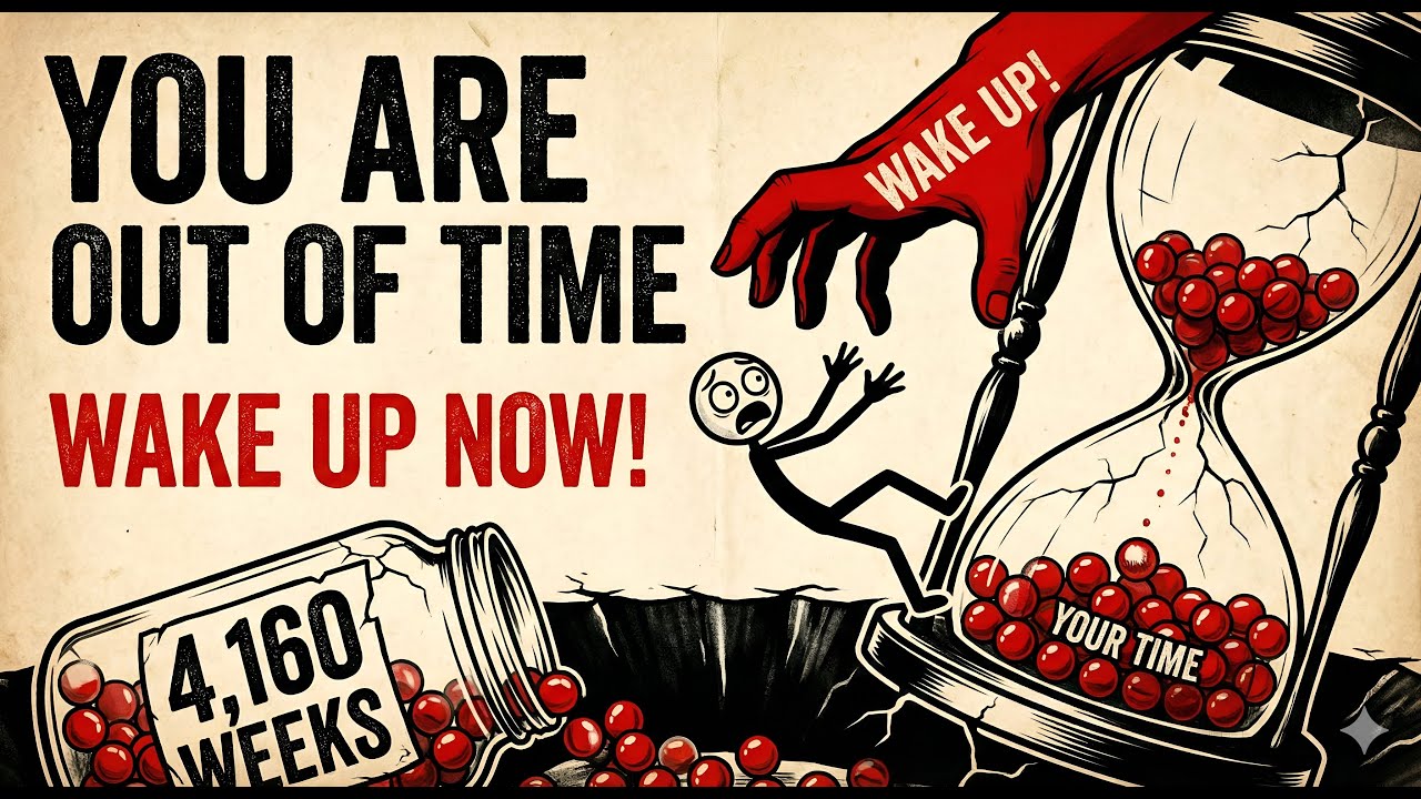 4,160 Weeks: The Brutal Math That Shows You're Wasting Your Life