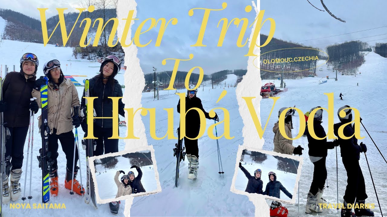 Winter Trip to Hrubá Voda, Czech Republic 🇨🇿 | Skiing in Czech Republic | Cheapest Skiing in Europe