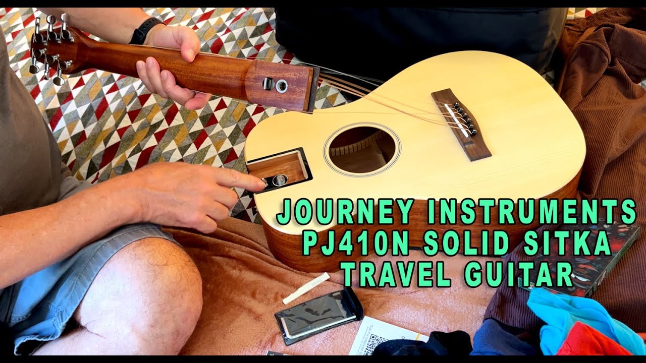 Journey Instruments “Puddle Jumper” Removable Neck, Solid Sitka Top, Acoustic Guitar Review
