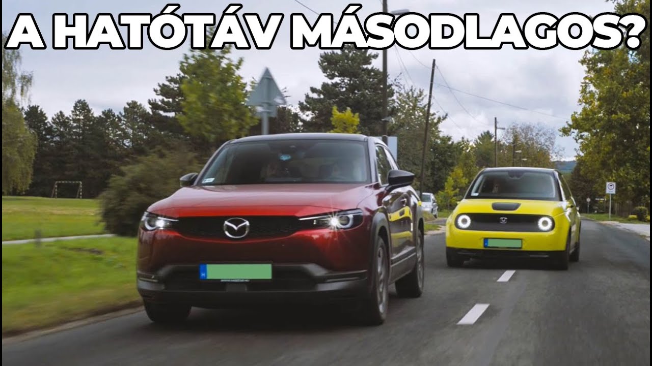 V&aacute;lassz! Mazda MX-30 vs Honda e teszt (2020) - Alapj&aacute;rat