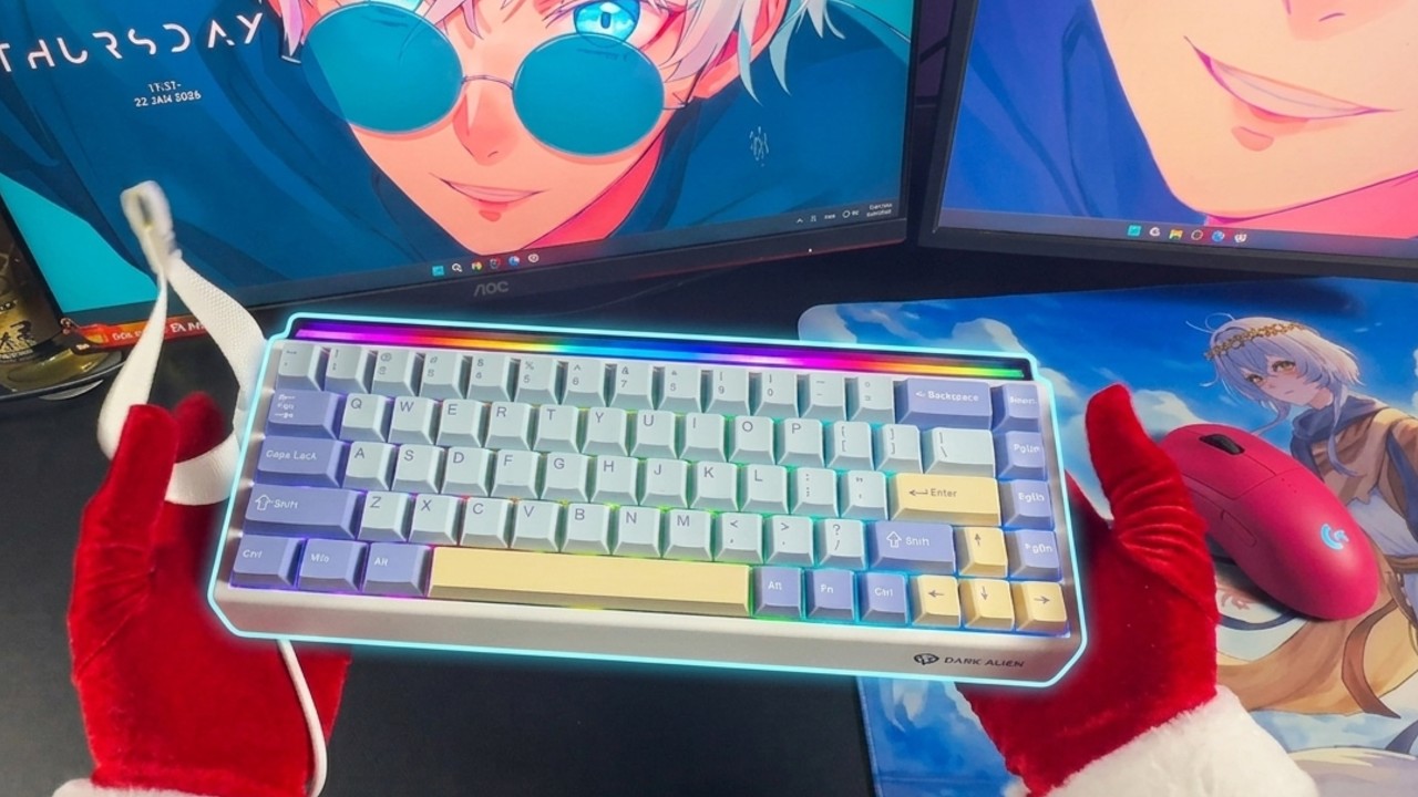 O Melhor Teclado Magnético que já Testei - T68Pro Dark Alien