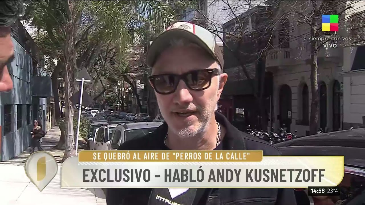 HABLÓ ANDY KUSNETZOFF TRAS ROMPER EN LLANTO EN LA RADIO Y CONTÓ QUÉ LE PASÓ