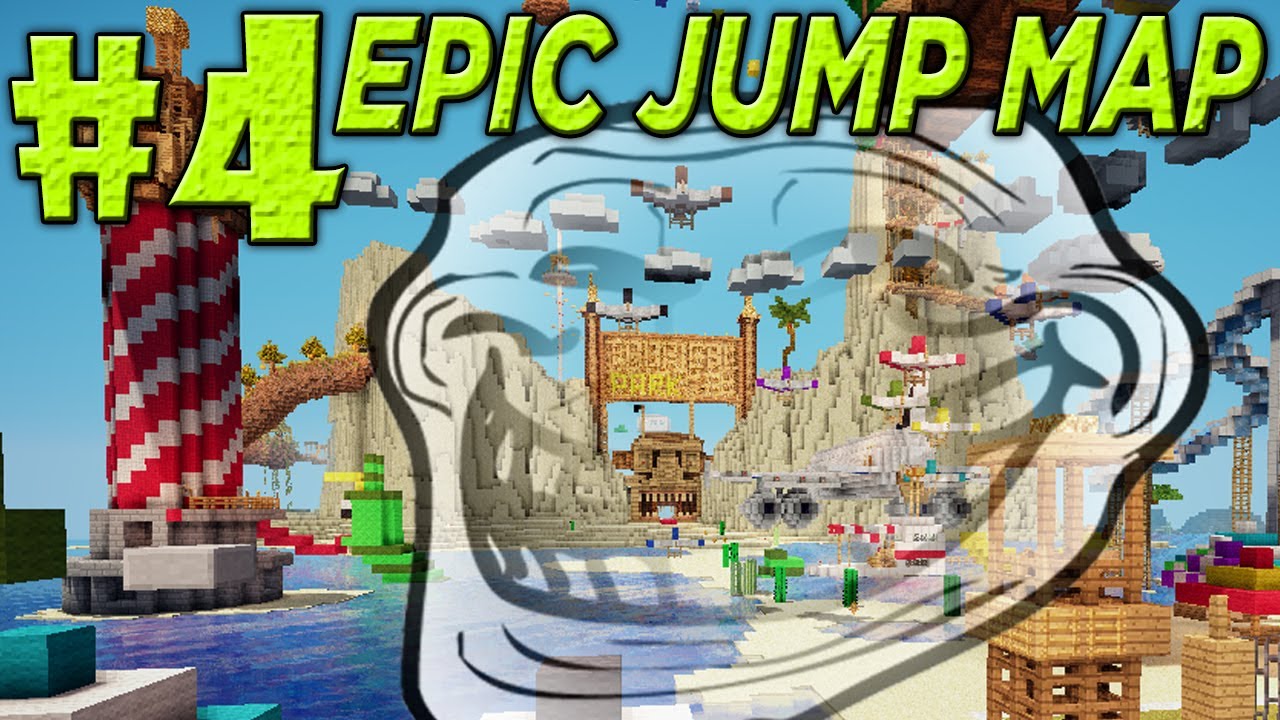 Minecraft: EPIC JUMP MAP #4 - diese CREEPER :D | GommeHD