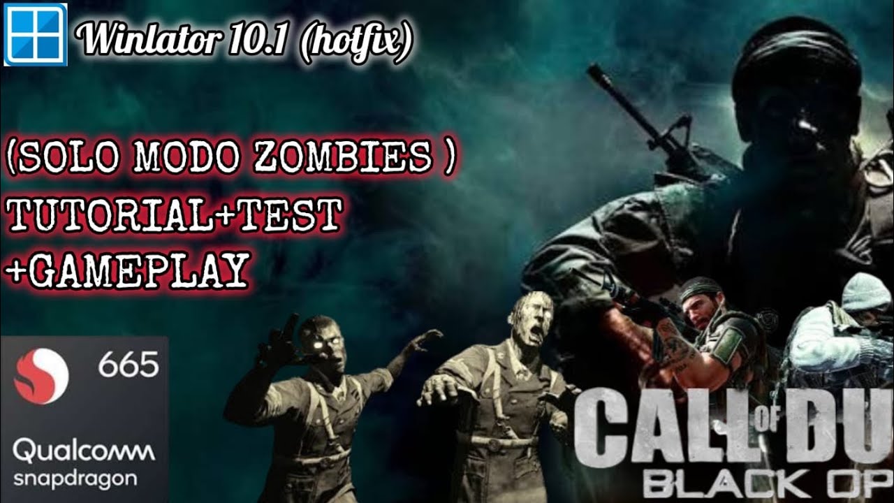 💥😱CALL OF DUTY BLACK OPS EN ANDROID 📲 ¡Configuración para 4GB! ⚙️ EN WINLATOR 10.1 HOTFIX 😱