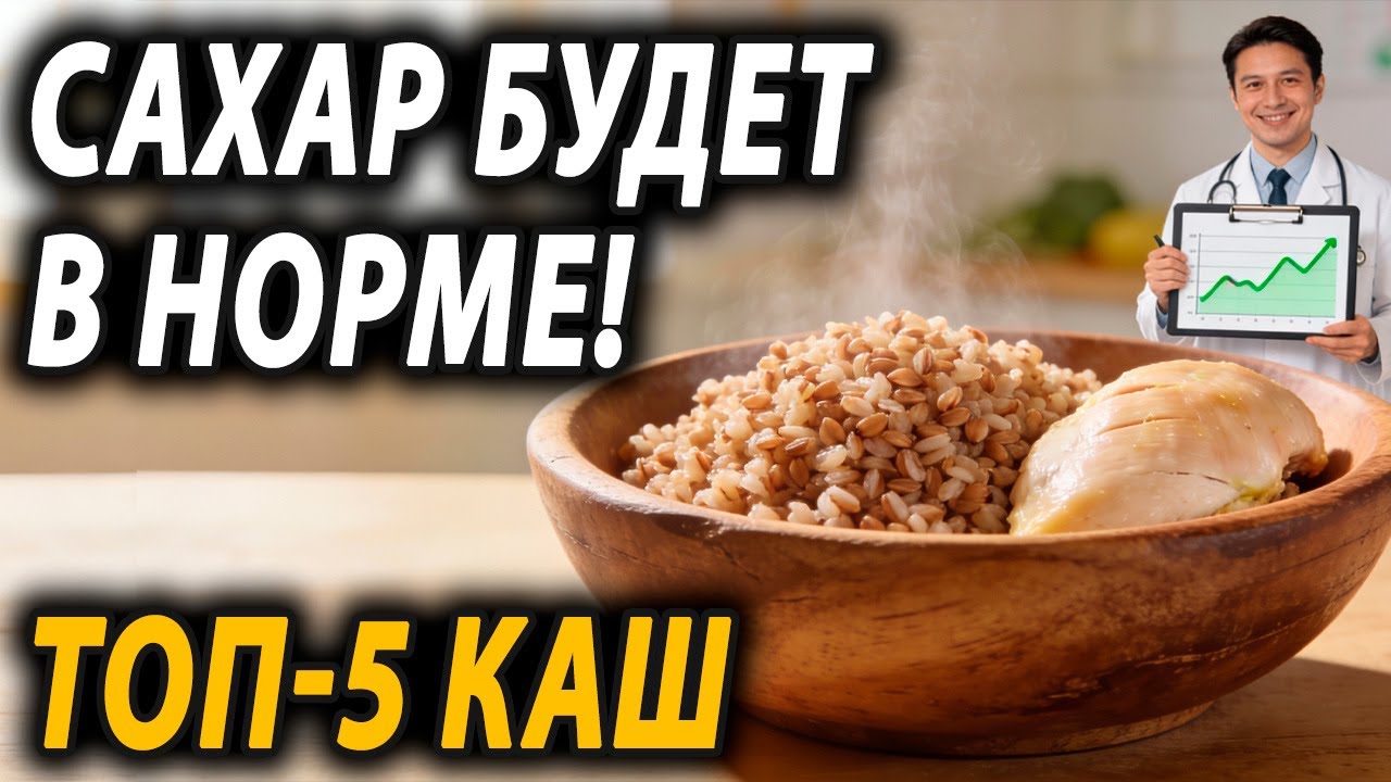 5 каш, которые снижают сахар и чистят сосуды. Что можно есть диабетикам и пожилым?