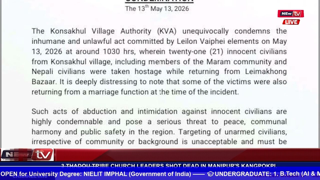 &lrm;KONSAKHUL VILLAGE AUTHORITY (KVA) NA  MEECHAM 21 PHAJINKHIBABU AKANBA MAWONGDA YANINGDA