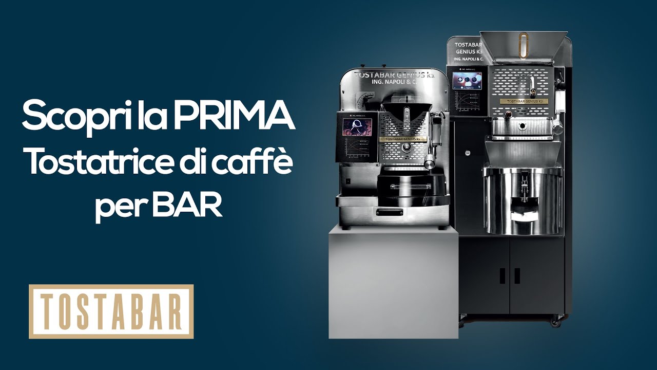 Scopri la PRIMA Tostatrice di caffè per BAR | Tostabar Genius
