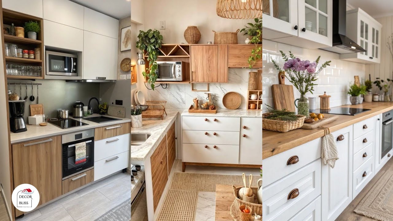 100+ Beautiful Small Kitchen Decorating Ideas | Space-Saving & Stylish Designs 