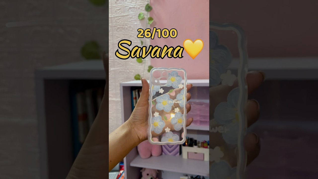 |Best iPhone 15 cover from Savana | Aesthetic iPhone cover ❤️💛