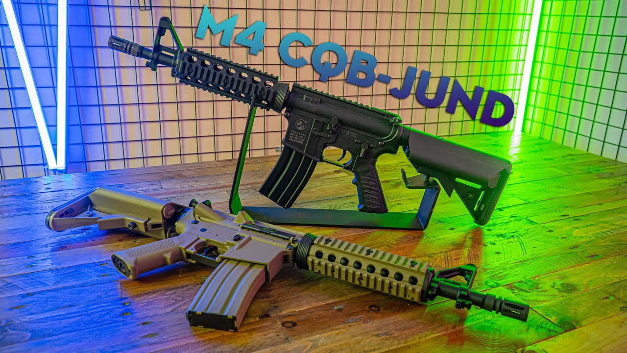 M4 CQB JUND khẩu đạn thạch tầm trung rất nuột.