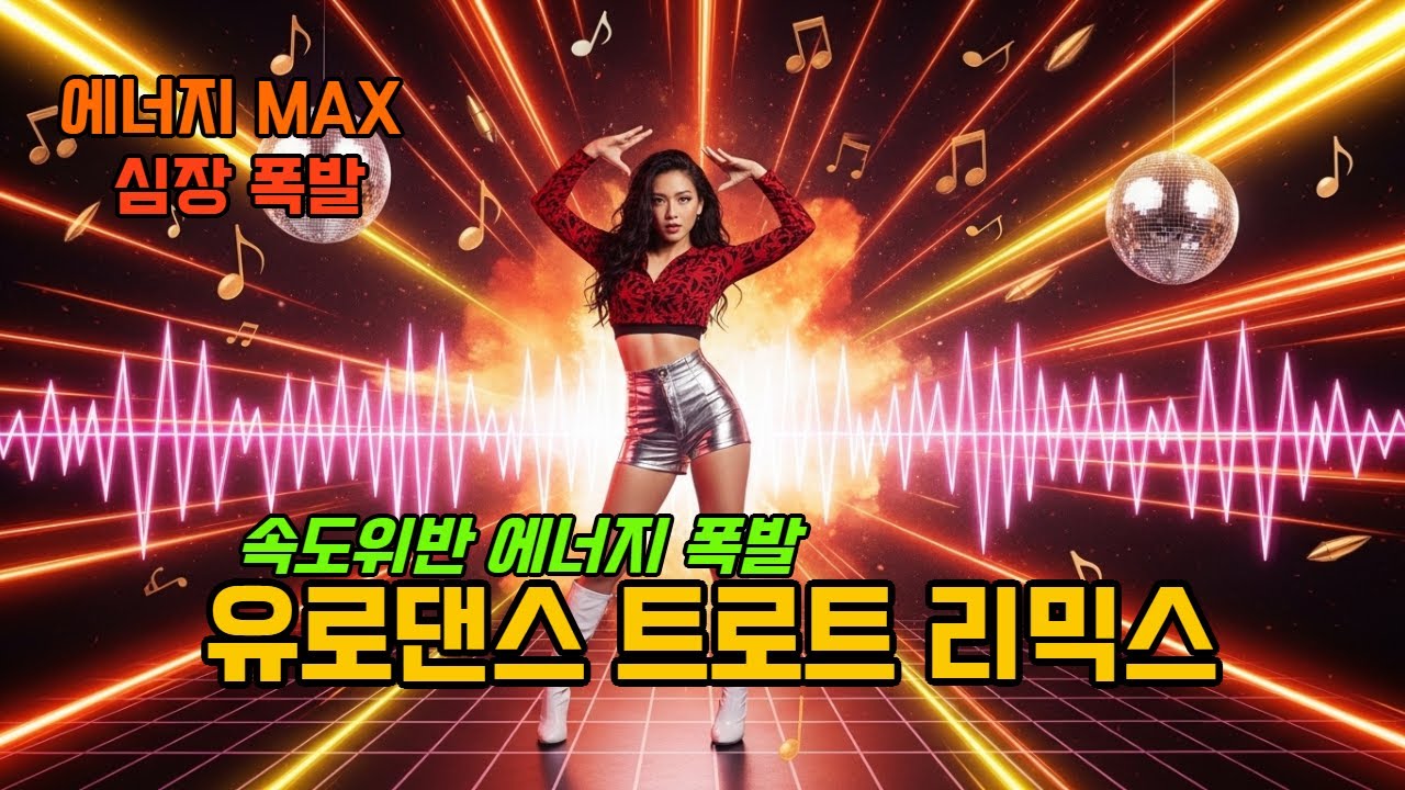 🔥폭발🔥 유로댄스 트로트 리믹스 10곡 | 💪에너지 MAX 심장 폭발 | 🎧90년대 감성 달리고살리고 플레이리스트